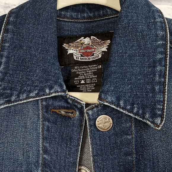 🌴Harley-Davidson denim vest - Picture 3 of 3